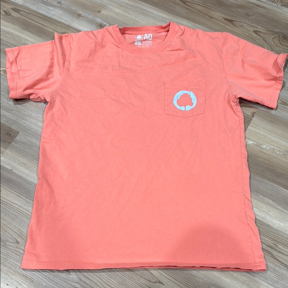 Coral Short Sleeve Alabama outdoors T-Shirt
